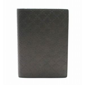 Gucci Diamante Embossed Leather Book Cover Black